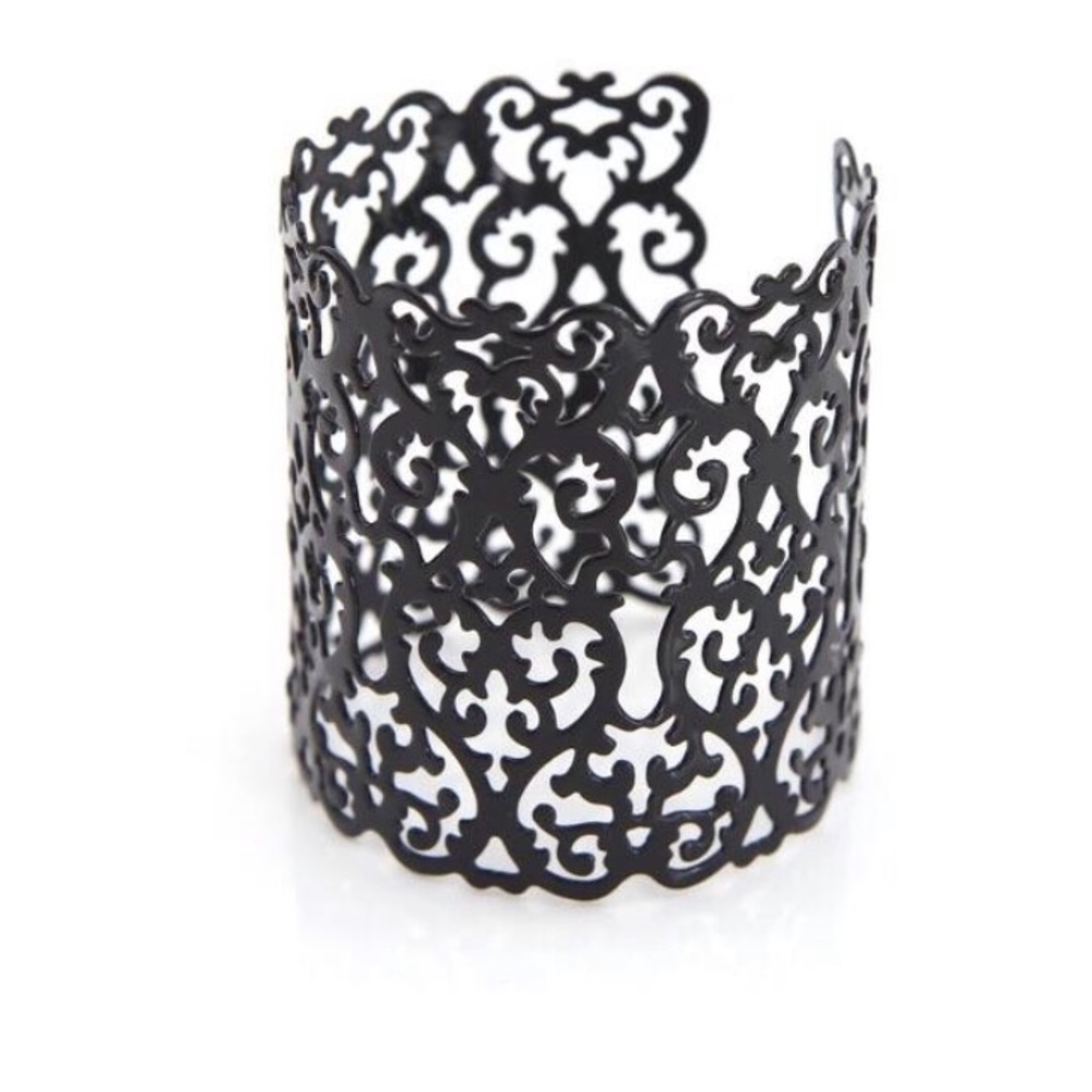 Vintage Black Cuff Bracelet